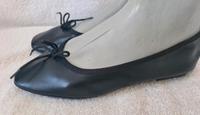 LOLA GONZALEZ ECHTLEDER DAMEN BALLERINA SCHWARZ GR.37  - NEU Bayern - Dittelbrunn Vorschau