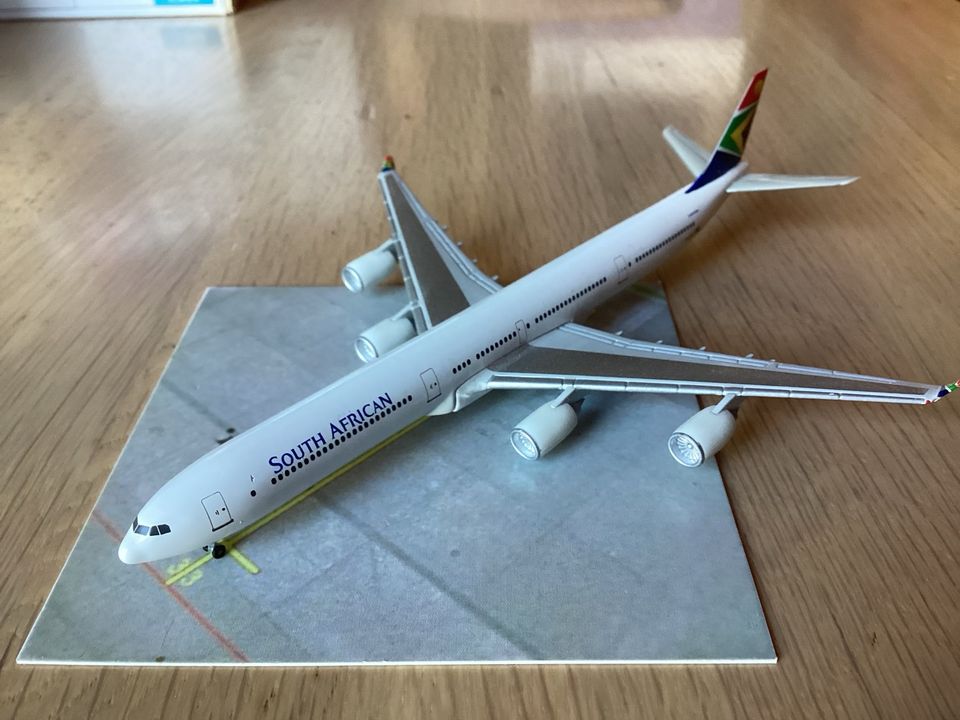 Herpa Wings South African Airways Airbus A340-600 in Laufach