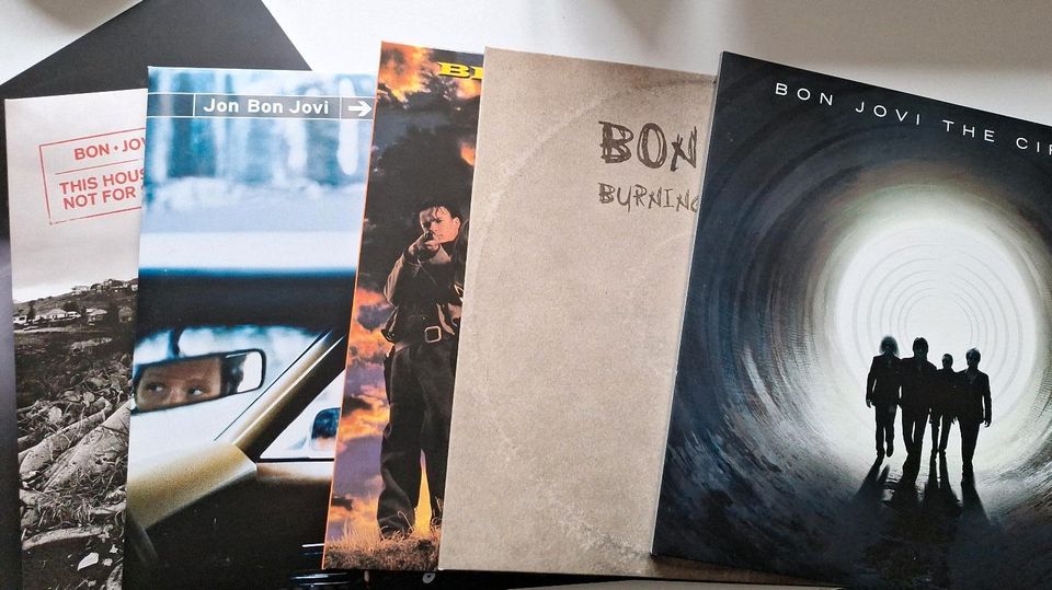 Bon Jovi The Albums 25 LP Box-Set Vinyl in Glückstadt