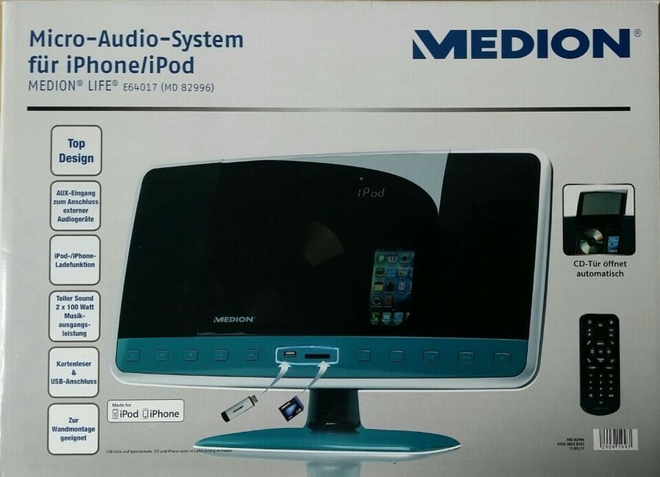 MEDION Micro-Audio System LIFE E64017 in Altena