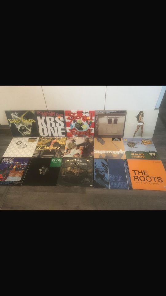 Hip Hop Vinyl Sammlung 1600 Stück in Steinfeld