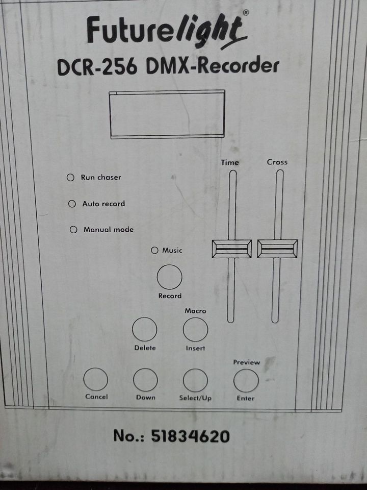 Futurelight DCR 256 DMX Recorder in Nordwalde