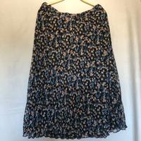 Plissee-Rock, blau mit Blumen - Gr. 38 - von H&M - Fast NEU Bayern - Rödental Vorschau