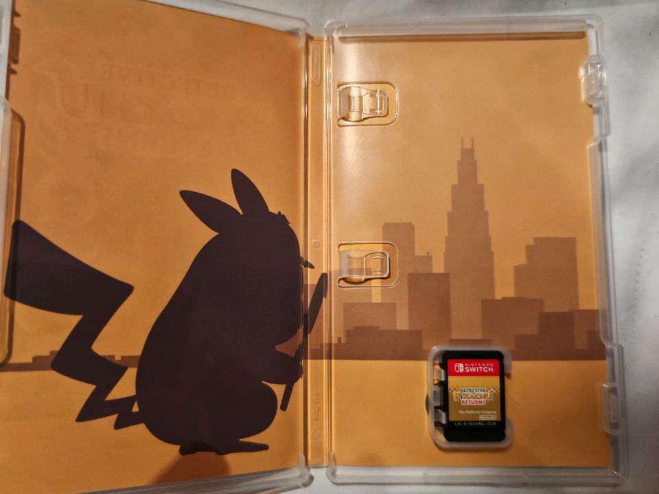 Detective Pikachu Nintendo switch neuwertig in Oppershausen