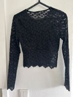 Lace shirt, cropped Spitzenshirt, Only schwarz, Größe S Bayern - Greding Vorschau