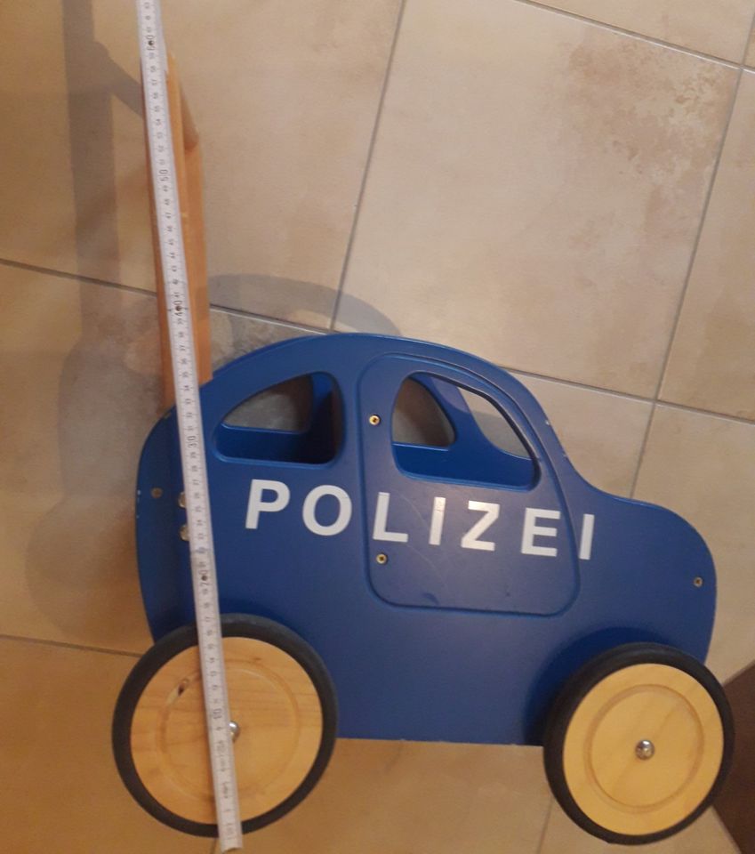 Lauflernwagen Polizei Schiebewagen Auto in Sontra