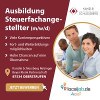 AZUBI zum Steuerfachangestellten (m/w/d) in Oberstaufen gesucht | www.localjob.de Bayern - Oberstaufen Vorschau