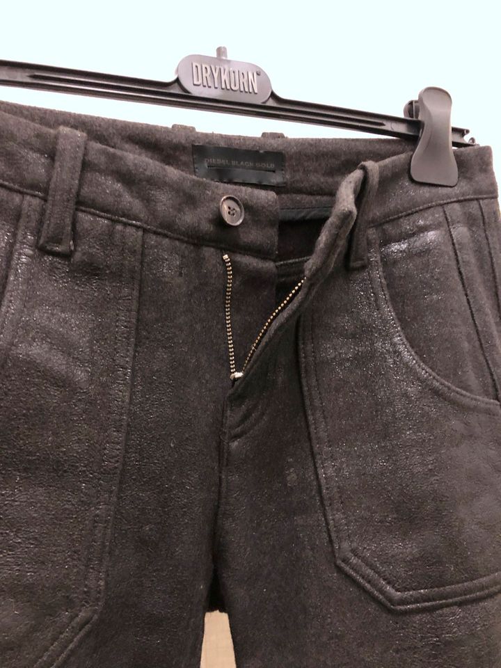 Diesel Black Gold Jeans Perkuno-C Gr. 40 Filz Wolle coated in Berlin