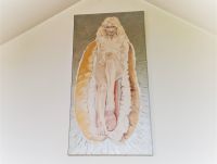 Gemälde Nackte Frau Hot Dog / Unikat Handarbeit Claudia Schiffer Sachsen - Rochlitz Vorschau