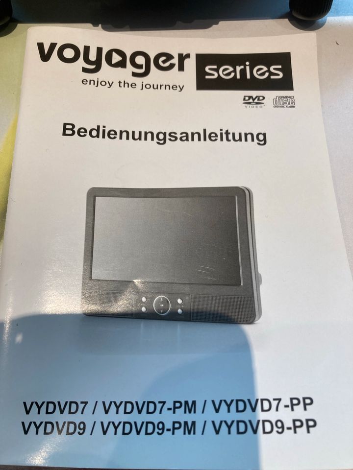 DVD-Player von Voyager, tragbar, für Autokopfstützen in Gersdorf