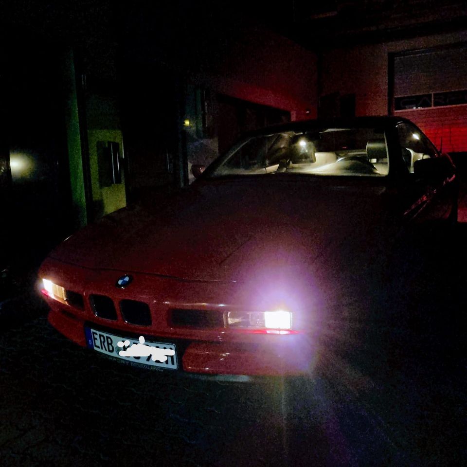 BMW 850i V12 Original / detailgetreu restauriert !!! in Lützelbach