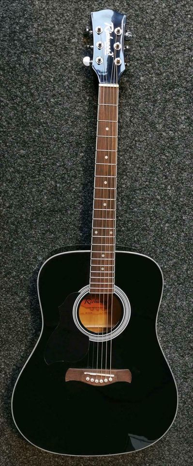 Richwood RD-12L-BK Linkshänder Westerngitarre Gitarre in Hannover