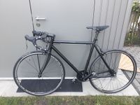 Fixie Fahrrad Carbonteile Singlespeed schwarz - Rahmenhöhe 56 cm Duisburg - Duisburg-Mitte Vorschau