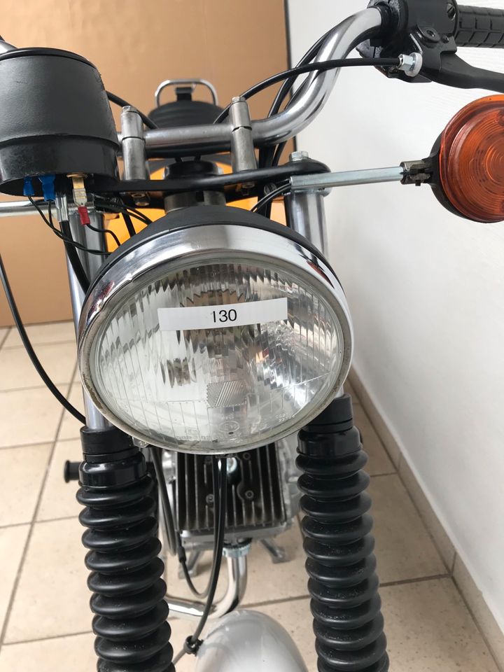 Simson S51 4 Gang M500 Motor 1988 60km/h Papiere Versand VAPE TOP in Calbe (Saale)