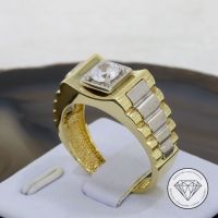 M*203450 WERT 770,- Bicolor Ring 585 Gold 14k 14 KT in 59,5 XXYY Essen - Karnap Vorschau