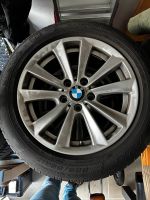 BMW original 5er Alufelgen mit Sommerreifen und RDKS 225/55 R17 Niedersachsen - Munster Vorschau