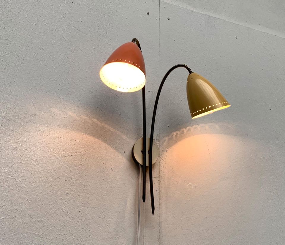 Mid Century Wall Lamp Wandleuchte zu Stilnovo 50er 60er 70er in Hamburg