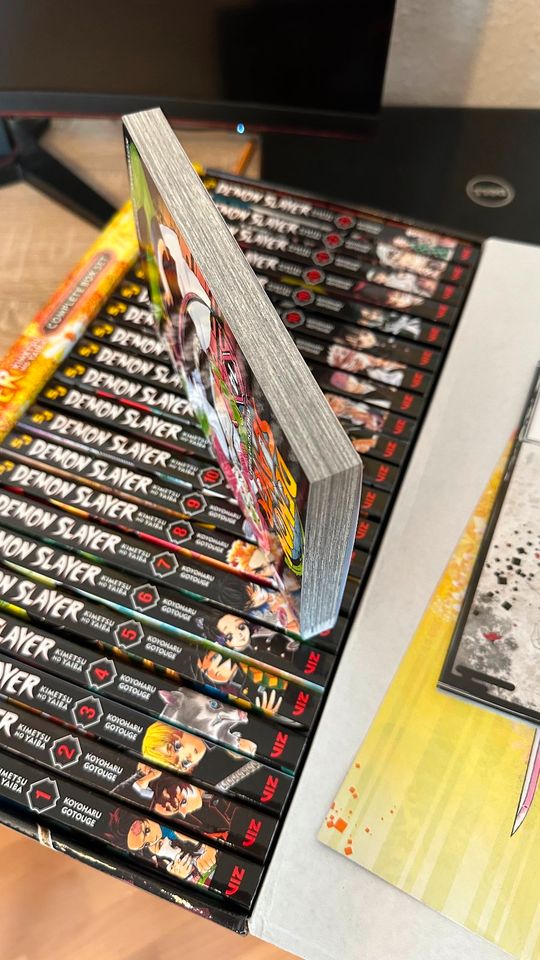 Manga "Demon Slayer" complete box set (Englisch) in Leimen