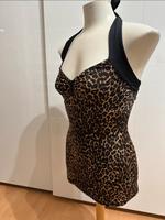 Leo Leopard Badeanzug Rockabilly 50er Jahre S Pin Up Hawaii Tiki Bayern - Heßdorf Vorschau