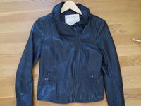 Lederjacke, echt, schwarz, Baden-Württemberg - Heilbronn Vorschau
