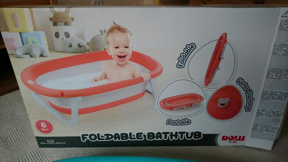 Faltbare Babybadewanne DOLU in Bobritzsch-Hilbersdorf