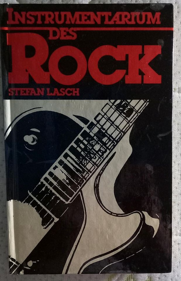 Buch Instrumentarium des Rock DDR Stefan Lasch, 1. Auflage in Leipzig