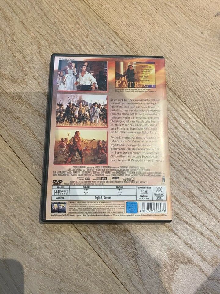 DVD Der Patriot Mel Gibson in Holzkirchen Unterfranken