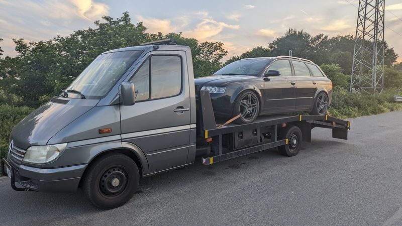 Autotransport Transport PKW Anhänger Auto Traktor Kutsche ATV in Lübz