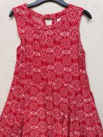 Maxi Kleid Apricot, rot weiß gemustert, Gr. 40/L Baden-Württemberg - Leonberg Vorschau