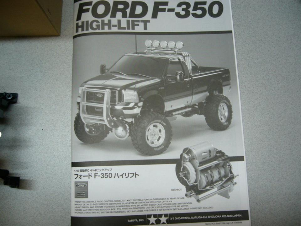 TAMIYA 1:10 Ford F-350 HighLift 3-Gang incl. Regler + Kugellager in Rees