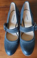 Absatzschuhe dunkelgrau Gr.40/41 Sachsen - Plauen Vorschau