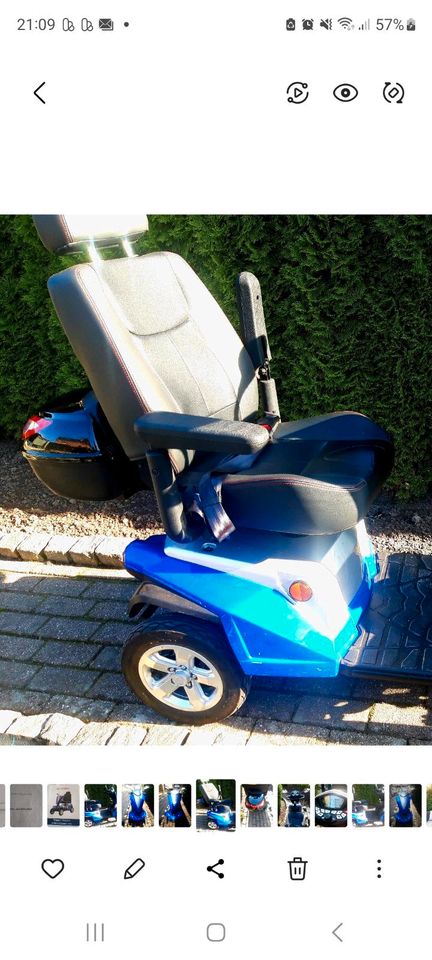 E-Scooter /Seniorenmobil 20kmh in Weener