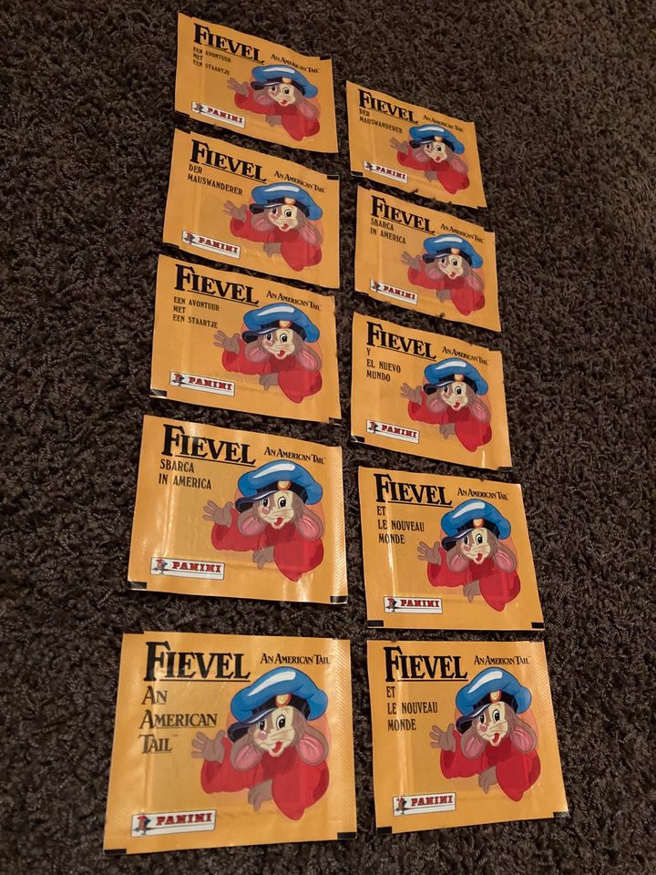 Panini Fievel Feivel Der Mauswanderer Sticker Sammelbilder in Empfingen