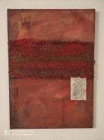 Acrylkunst Original auf Leinwand - Rot-Orange Baden-Württemberg - Bad Wimpfen Vorschau