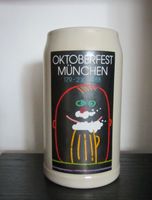 Oktoberfestkrug 1988 Sammelkrug 1 Liter Oktoberfest Bierkrug München - Thalk.Obersendl.-Forsten-Fürstenr.-Solln Vorschau