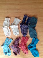 Neue Schafwolle-Socken/bunte Socken handmade 39-43 Nordrhein-Westfalen - Harsewinkel Vorschau