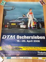 Plakat Poster Werbung DTM Oschersleben Sebastian Vettel Audi F1 Sachsen-Anhalt - Ilsenburg (Harz) Vorschau