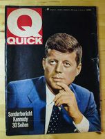Quick, 16. Jahrgang, Nr. 49 vom 8. Dezember 1963 Kennedy Baden-Württemberg - Freiburg im Breisgau Vorschau