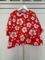 T-Shirt Zara rot mit weißen Blumenmuster Gr. 164 *NEU München - Schwabing-West Vorschau