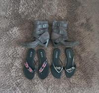 Schuhpaket Damen FlipFlop Sommerstiefel 3Paar Gr. 37 Sachsen - Kodersdorf Vorschau
