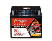 Motorradbatterie 51446    12V  14Ah   CTX16-BS-1 Sachsen - Zwickau Vorschau