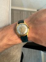 Junghans 17 Jewels Handaufzug vintage Uhr klein gold omega iwc Baden-Württemberg - Balingen Vorschau