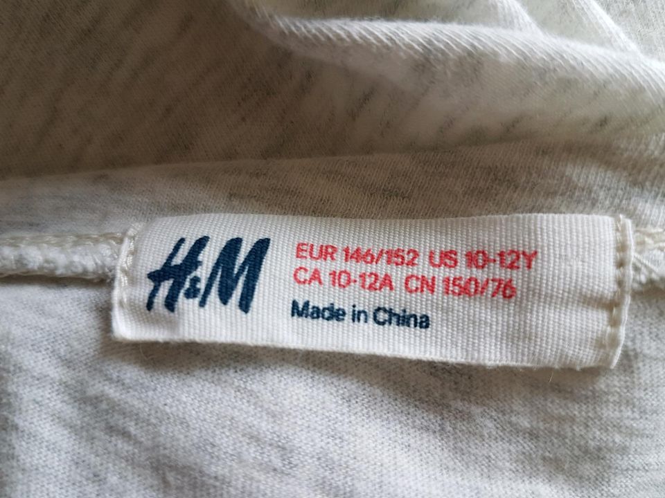 Mädchen Shirt T-Shirt von H&M in Größe 146/152 in Pleiskirchen