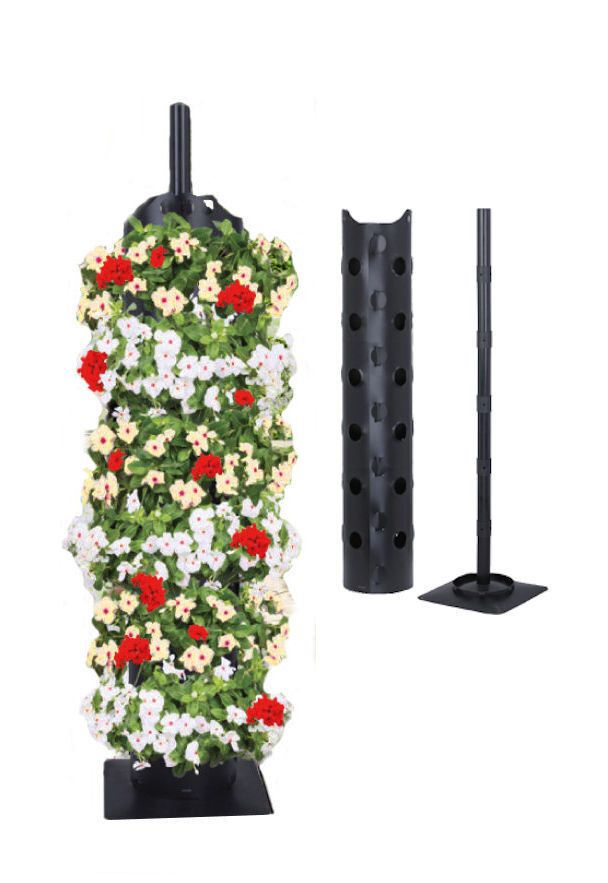 Pflanzenturm Pflanz Säule Blumen Turm Outdoor NEU in Dörverden