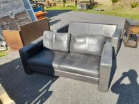 2 Leder sofa zu verschenken Nordrhein-Westfalen - Laer Vorschau