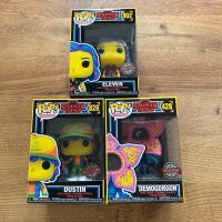 Stranger Things Black Light Funko Pops (Eleven,Dustin,Demogorgon) Nordrhein-Westfalen - Kerpen Vorschau