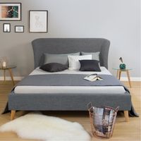 ⭐ NEU Designer Doppelbett Polsterbett Futonbett 140x200 111-Ro Rostock - Hohe Düne Vorschau