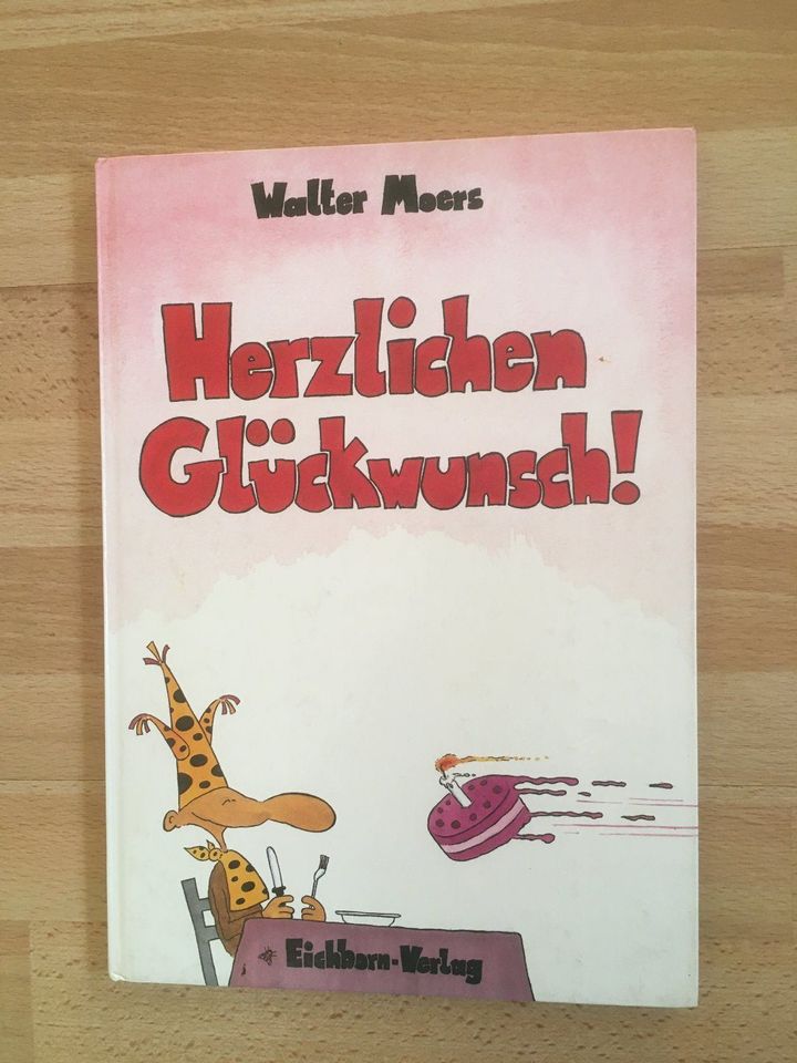 Sieben verschiedene  Bücher von Walter Moers in Aschaffenburg