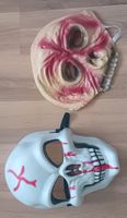 2x coole Masken Totenkopf Skelett Zombie Fasching Halloween Berlin - Steglitz Vorschau