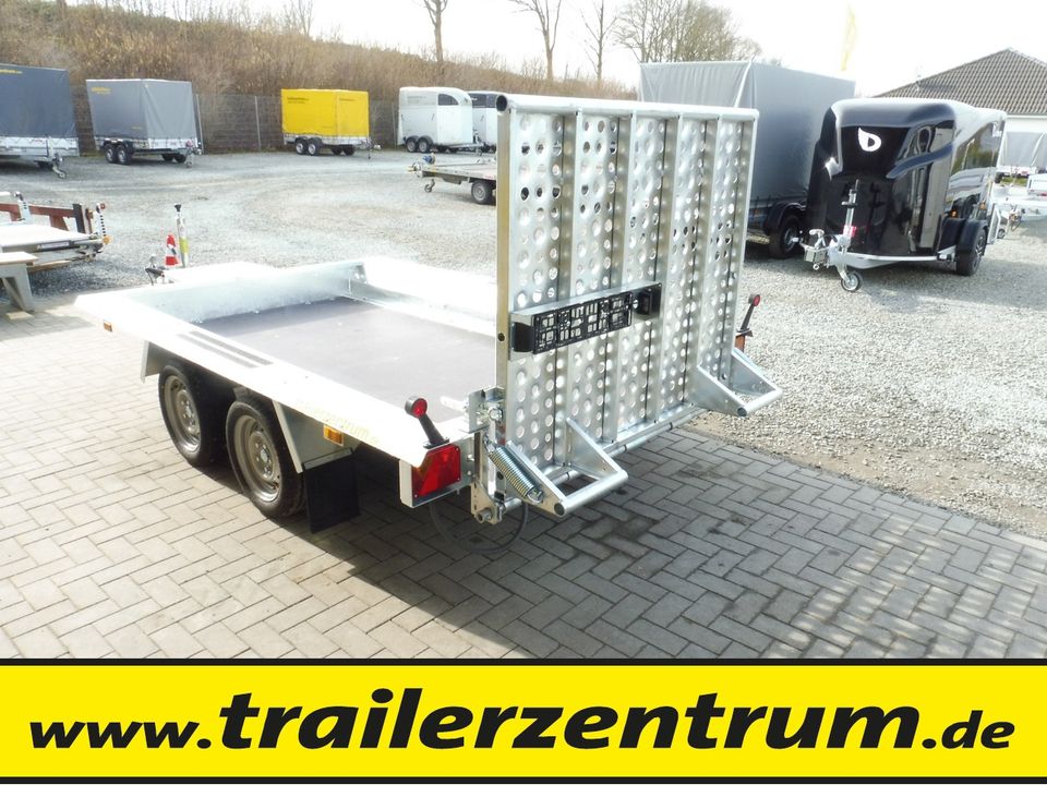 Baumaschinen Anhänger TZB-273015 | 2700kg 300x150x25cm #T001 in Altenholz